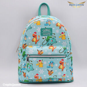 Loungefly Pokemon Holiday Mini Backpack